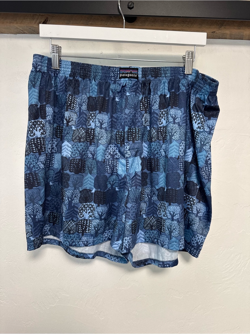 Patagonia Men's Blue Patterned Shorts